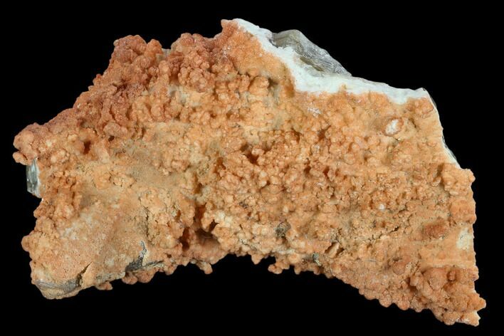 Orange Aragonite on Scalenohedral Calcite Cluster - Mexico #127088